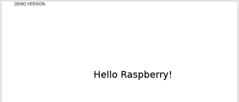 PDF Raspberry