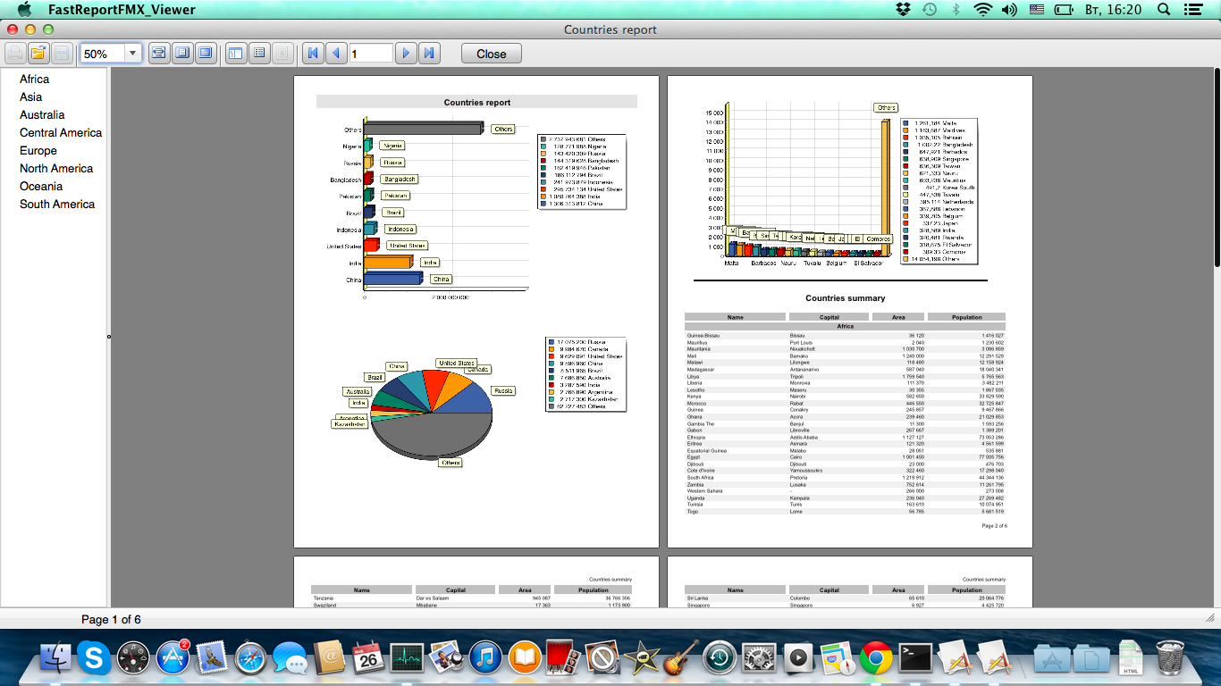 fastreport fmx viewer chart